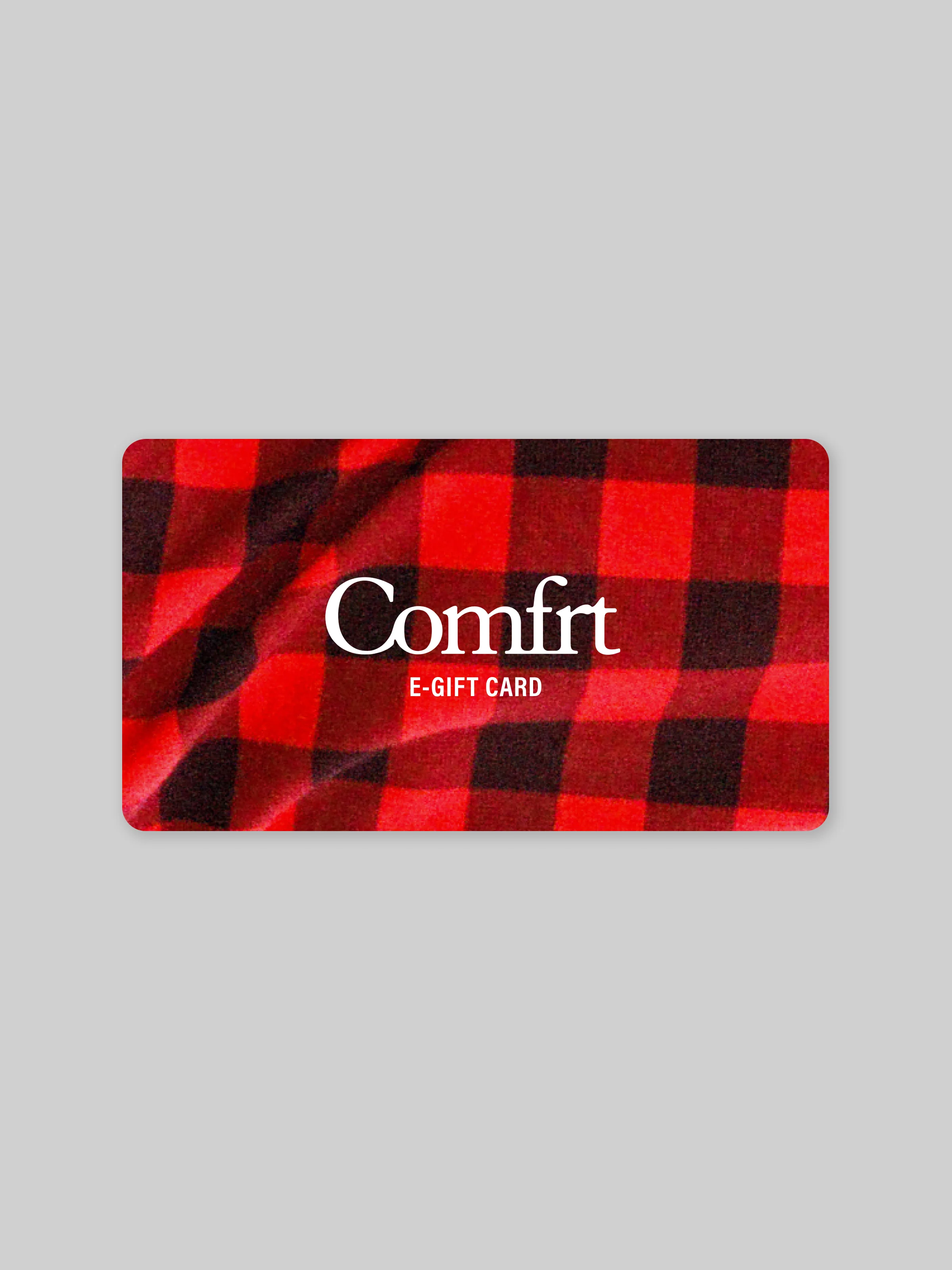 Comfrt E-Gift Card
