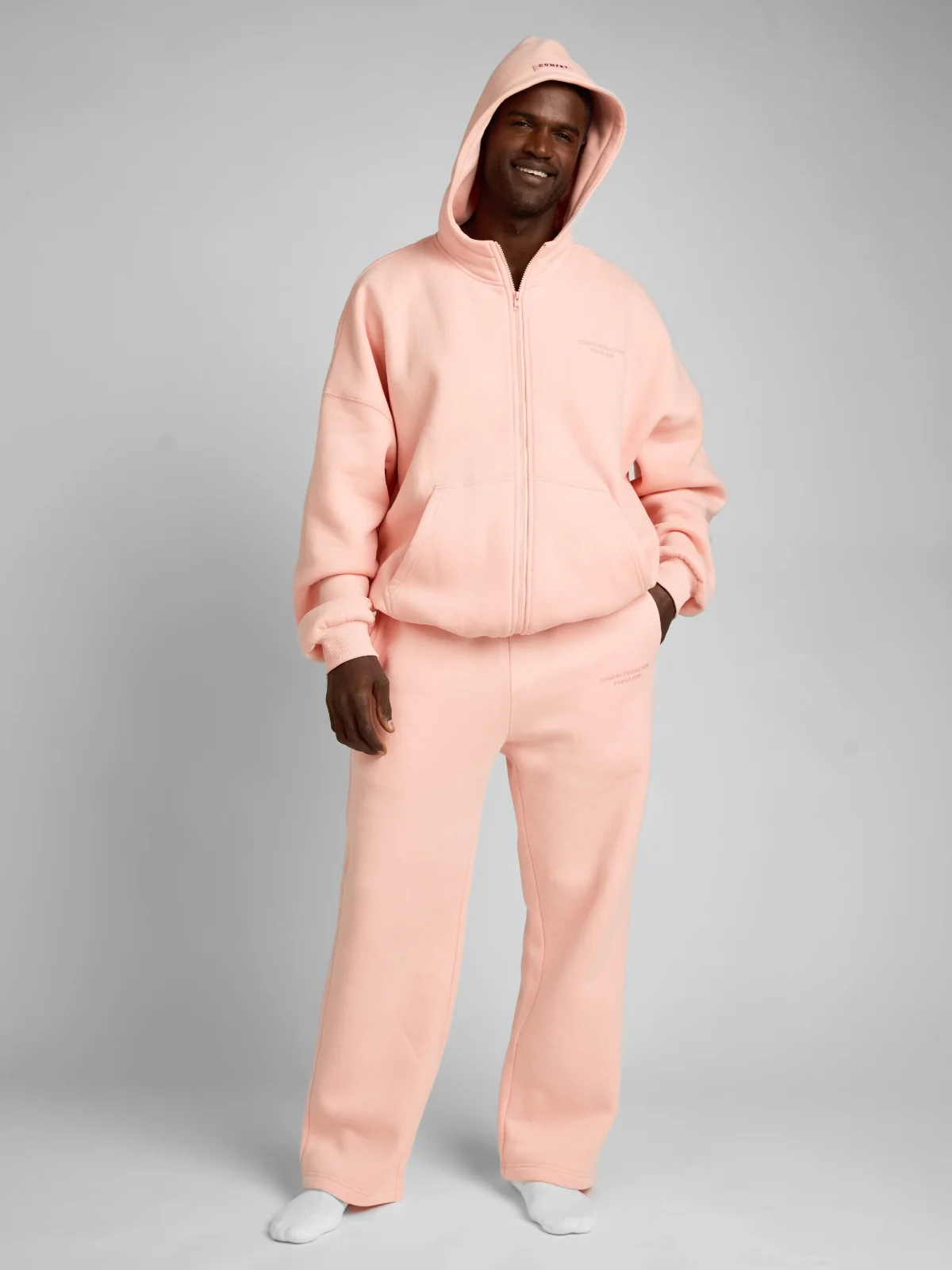 Pastel Zip Hoodie