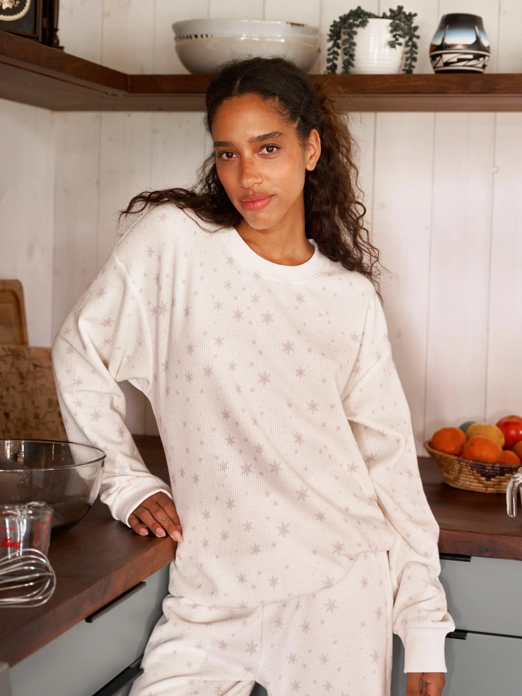 Waffle Lounge Long Sleeve 114 Waffle Lounge Long Sleeve