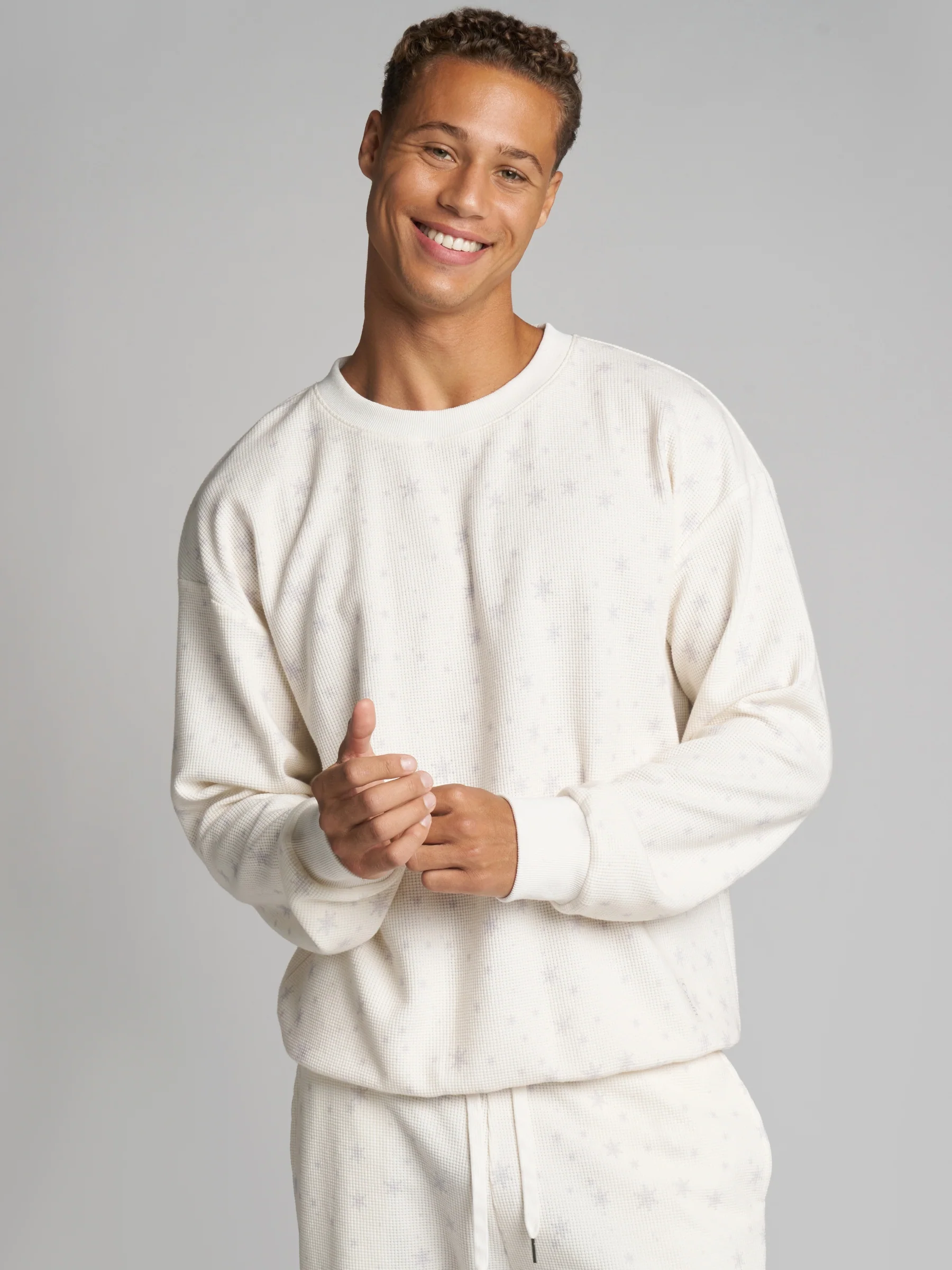 Waffle Lounge Long Sleeve 115 Waffle Lounge Long Sleeve