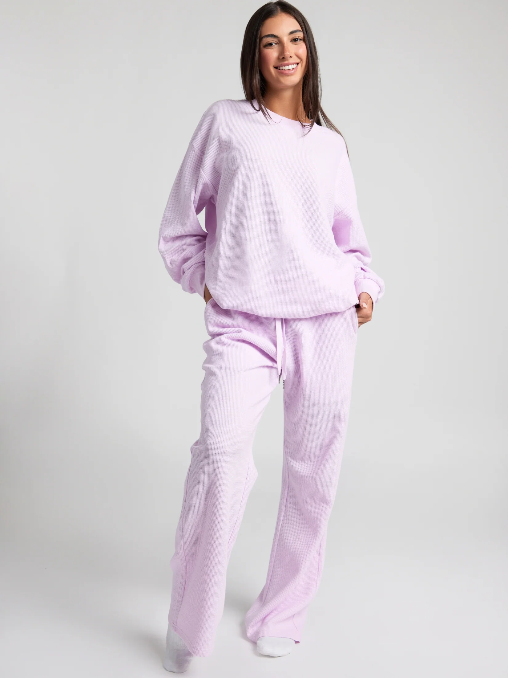 Waffle Lounge Long Sleeve 36 Waffle Lounge Long Sleeve