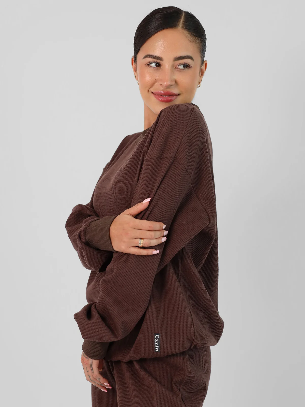 Waffle Lounge Long Sleeve 4 Waffle Lounge Long Sleeve