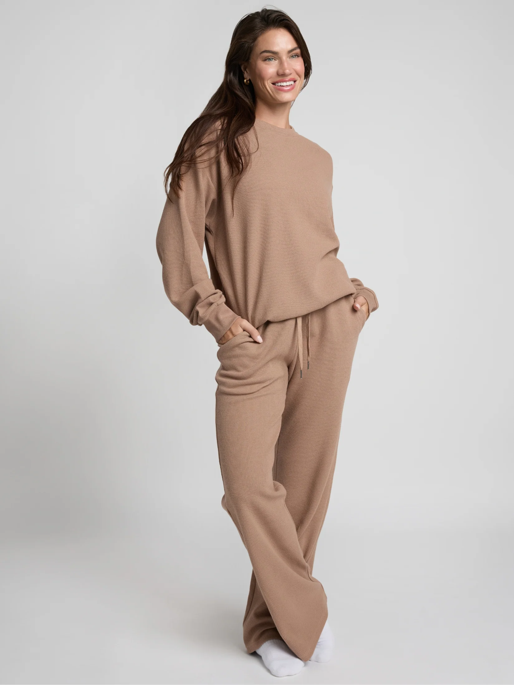 Waffle Lounge Long Sleeve 66 Waffle Lounge Long Sleeve