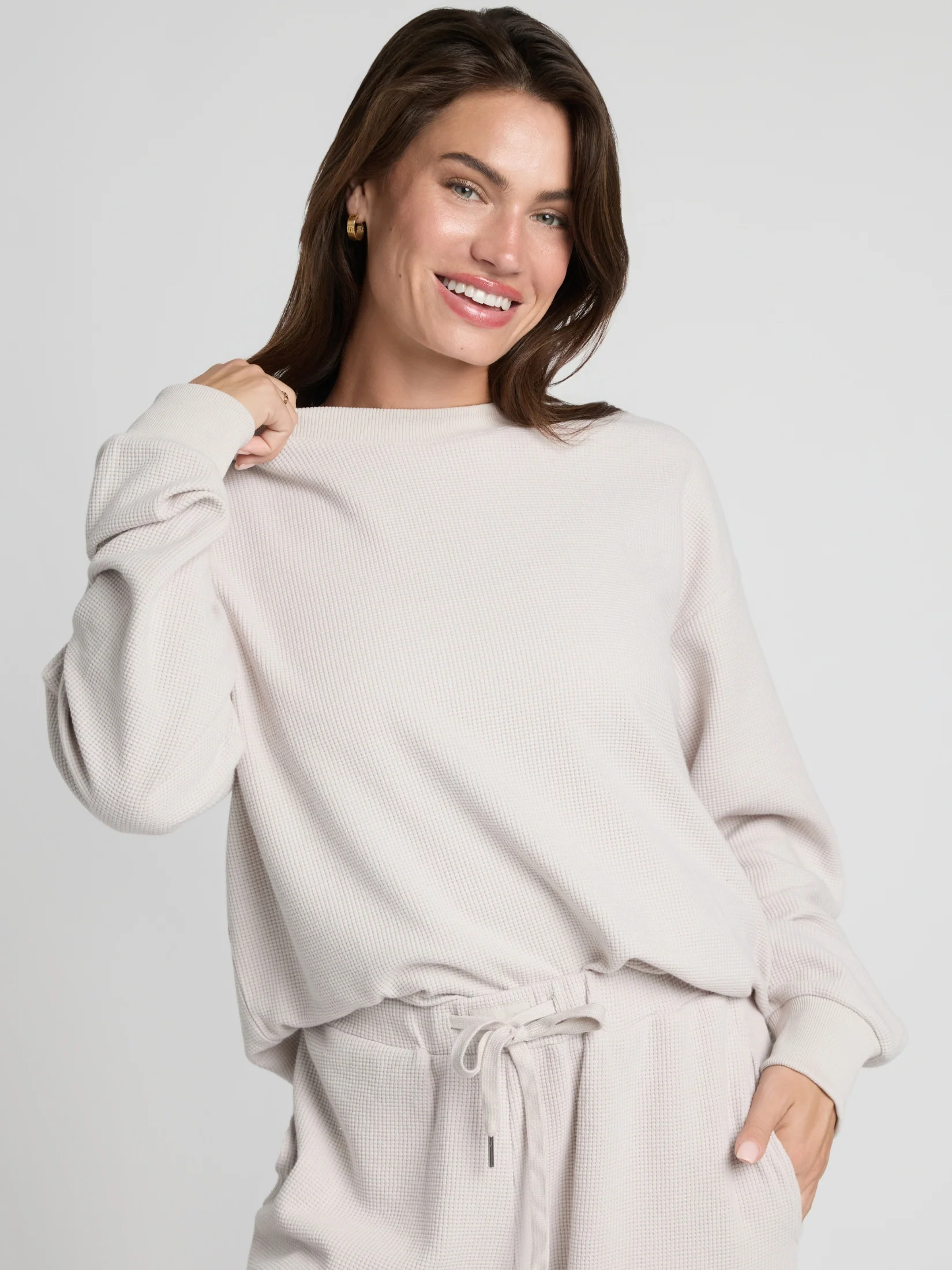 Waffle Lounge Long Sleeve 69 Waffle Lounge Long Sleeve