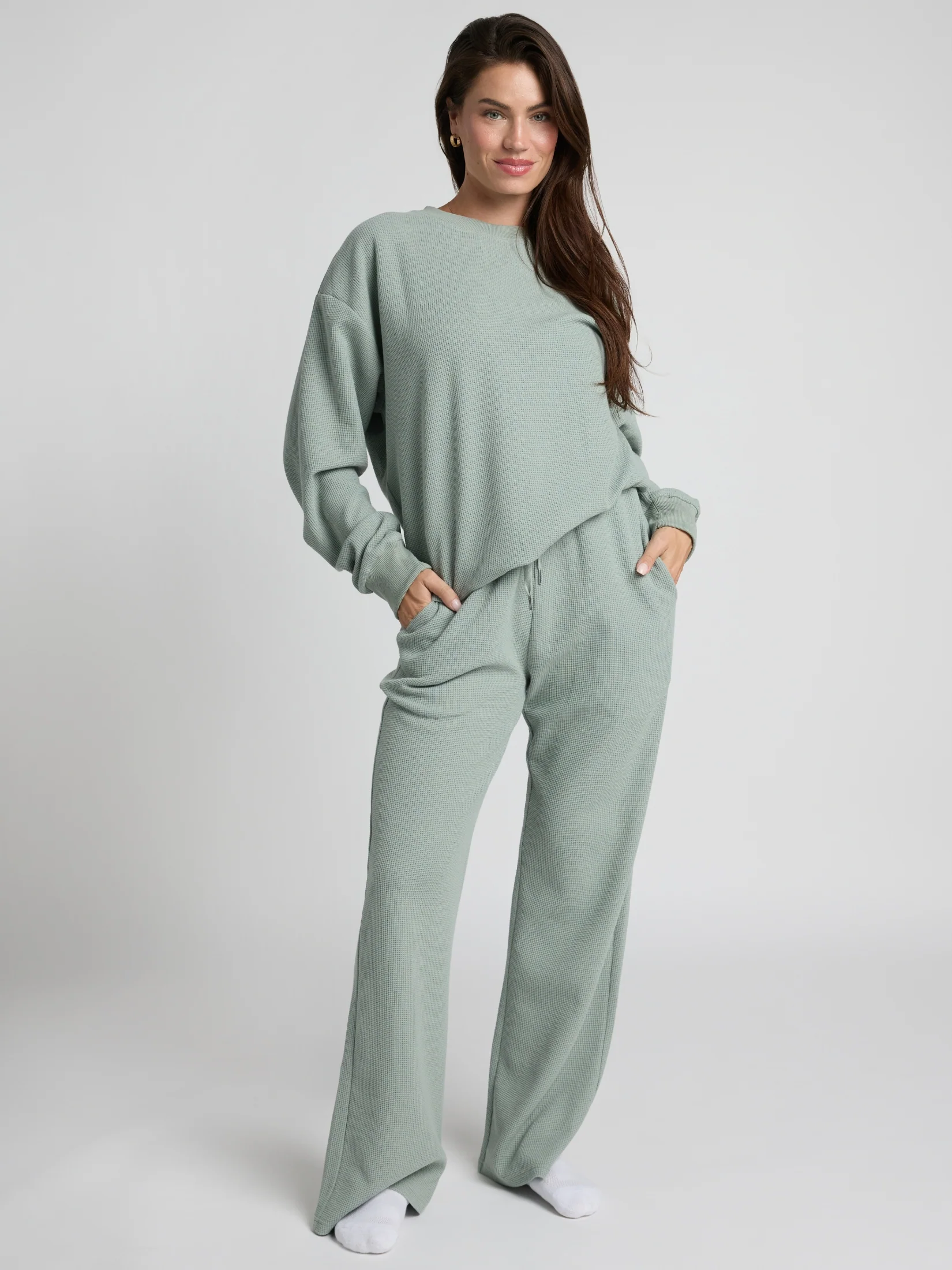 Waffle Lounge Long Sleeve 87 Waffle Lounge Long Sleeve