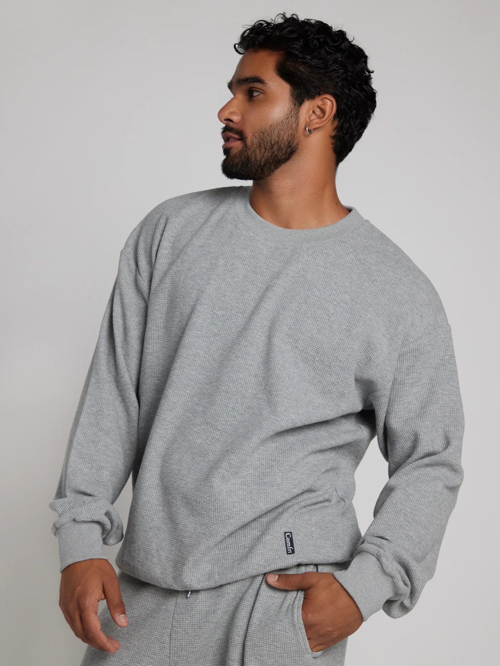 Waffle Lounge Long Sleeve 9 Waffle Lounge Long Sleeve