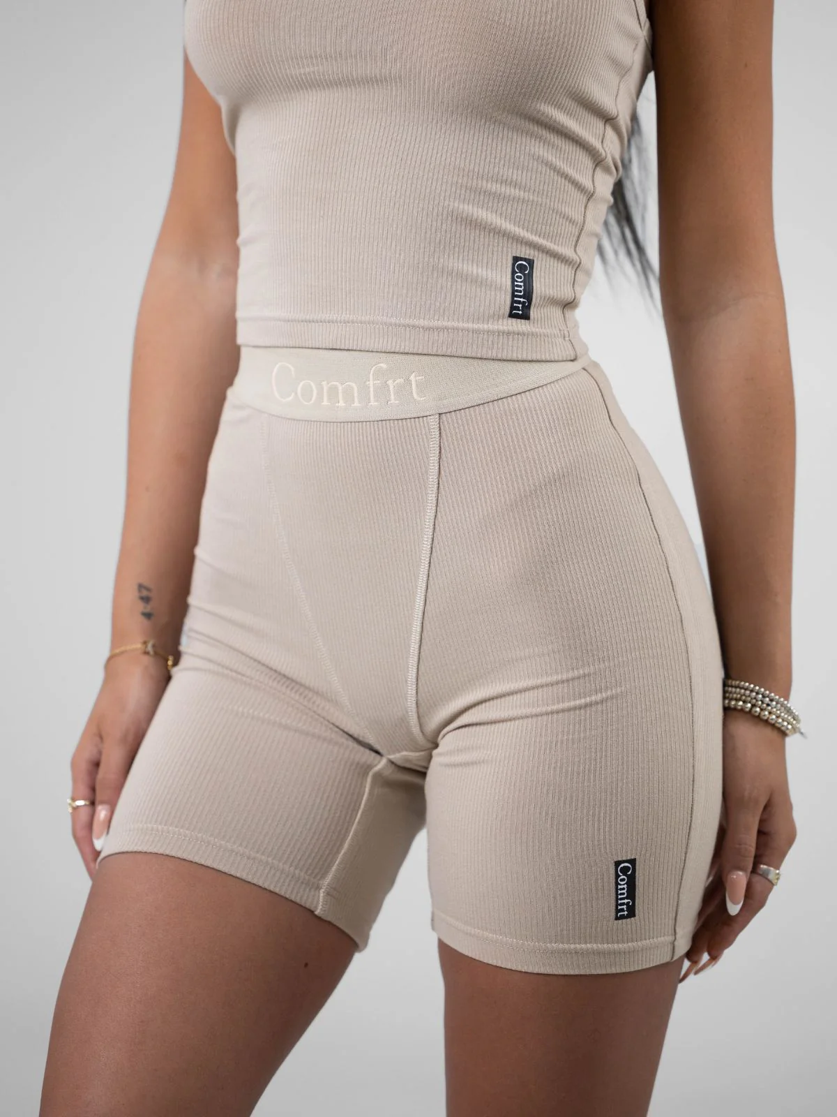 Rib Contour Crop Tank 10 Rib Contour Crop Tank