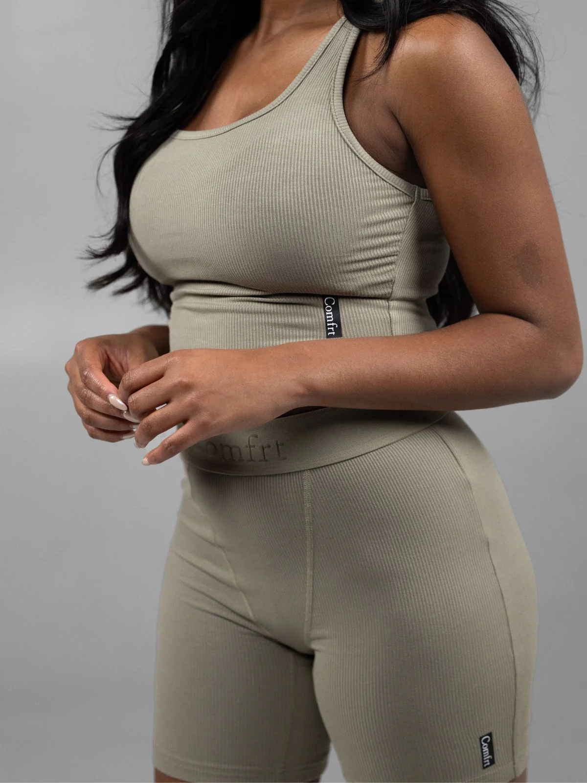 Rib Contour Crop Tank 2 Rib Contour Crop Tank