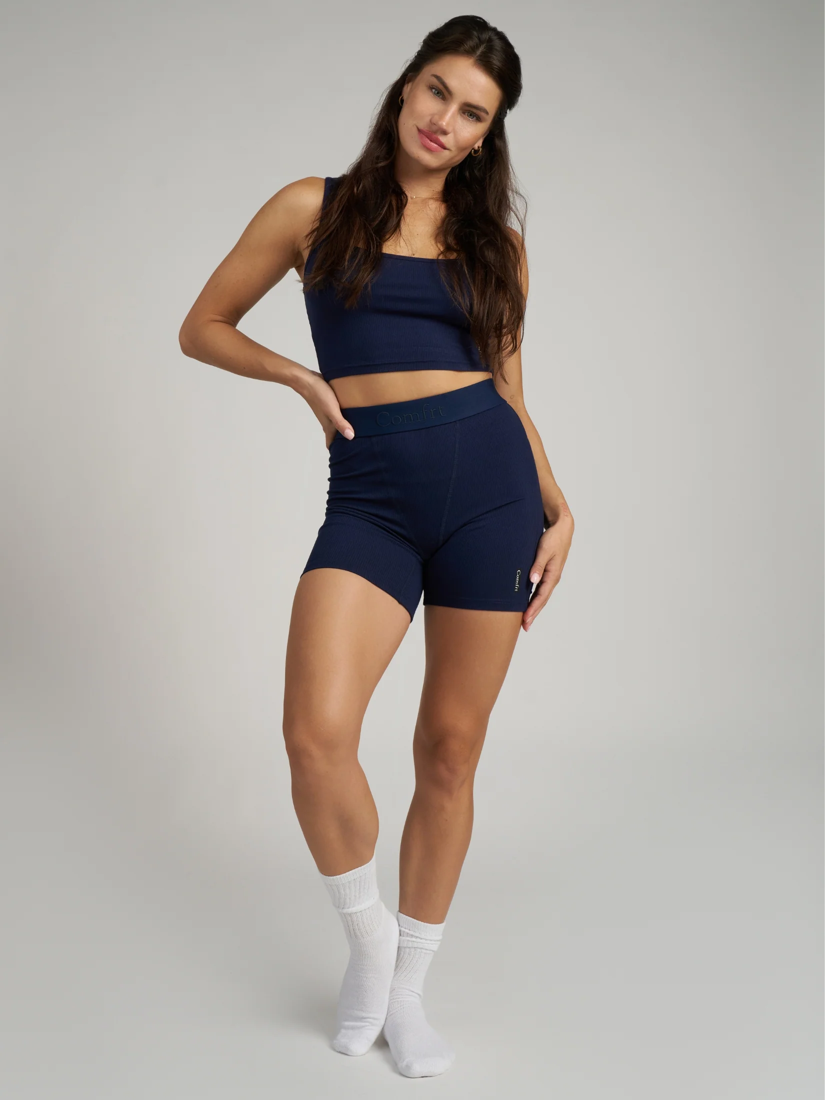 Rib Contour Crop Tank 33 Rib Contour Crop Tank