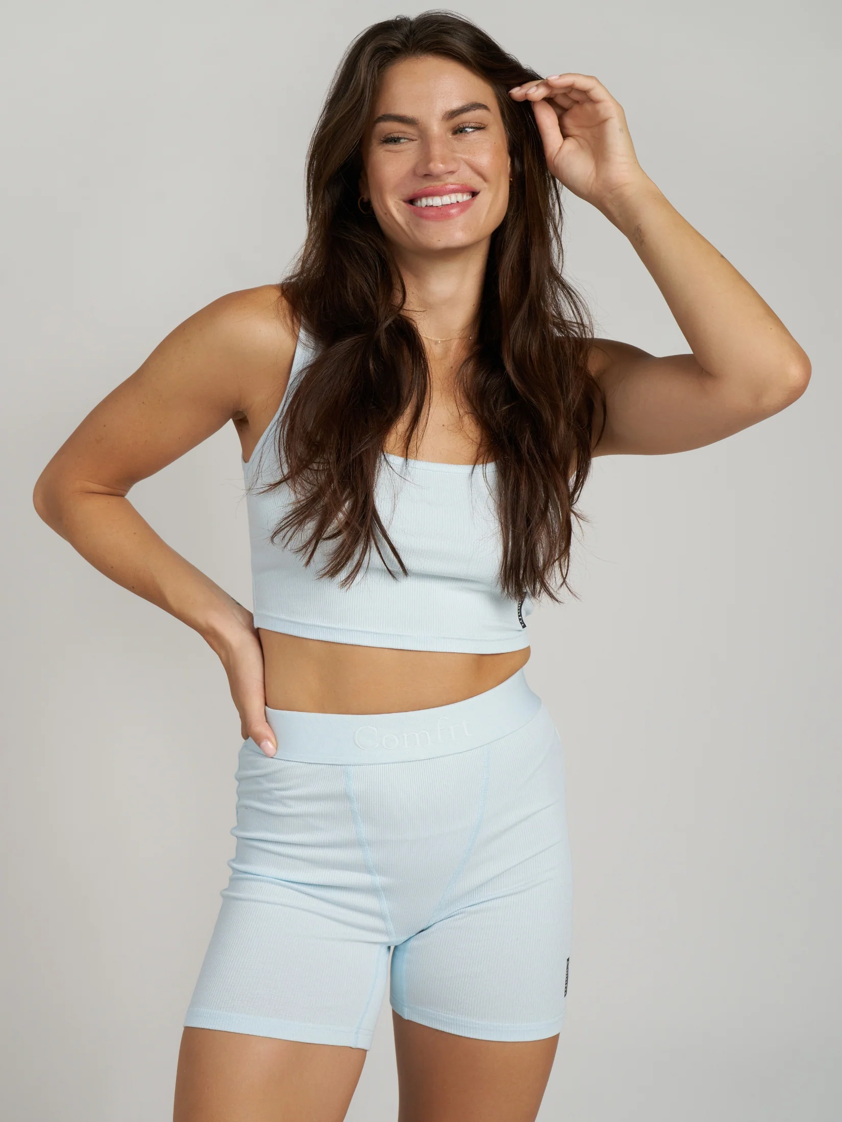 Rib Contour Crop Tank 41 Rib Contour Crop Tank