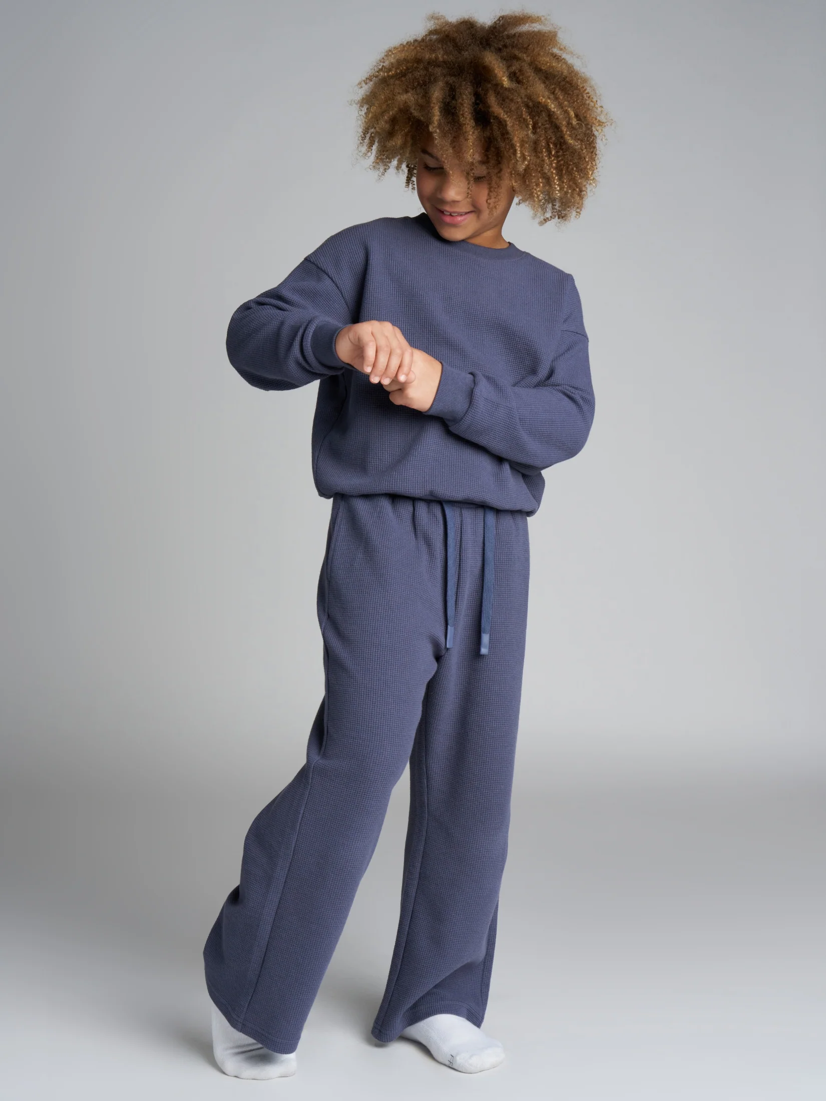 Waffle Kids Lounge Long Sleeve