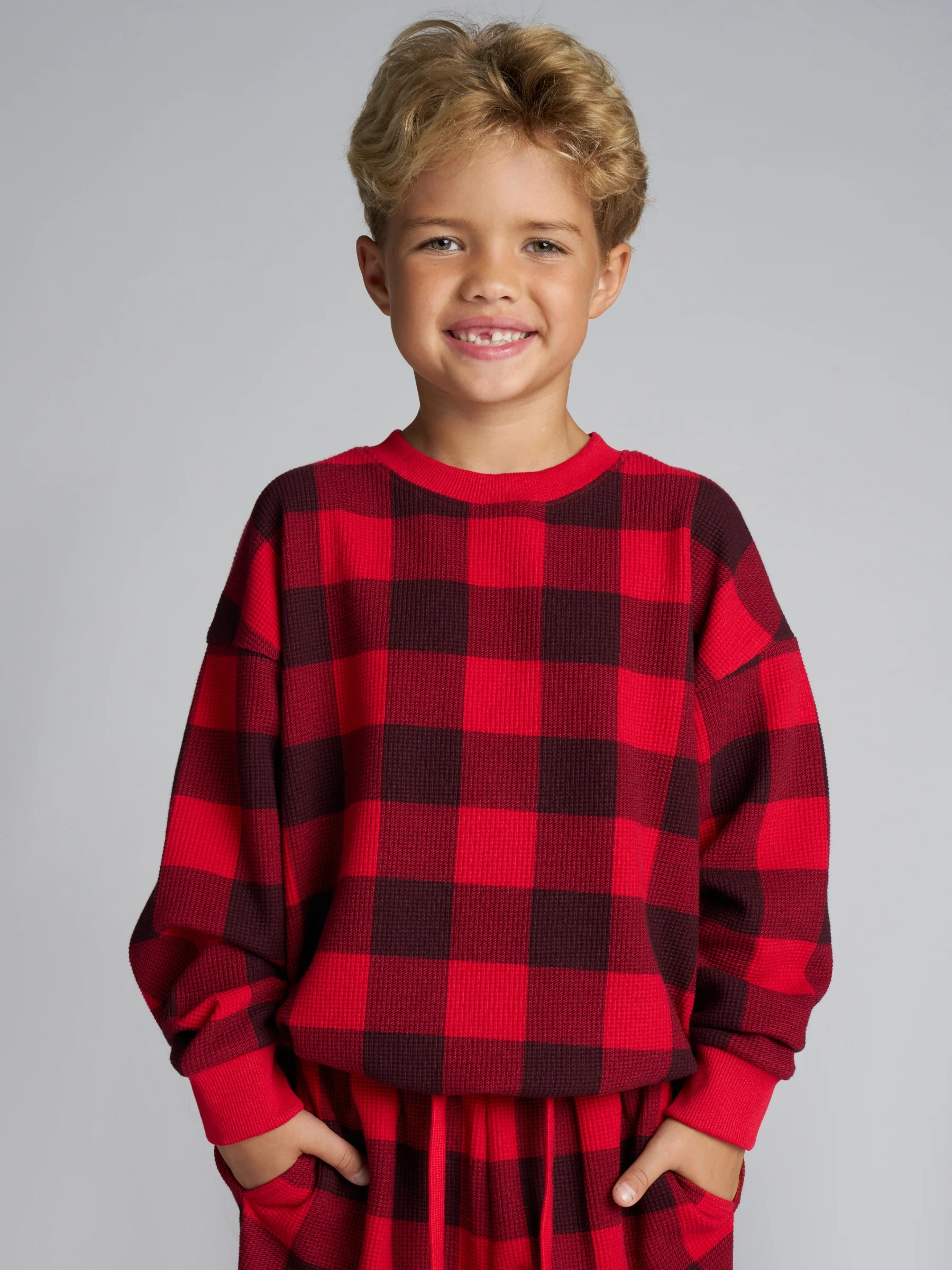 Waffle Kids Lounge Long Sleeve