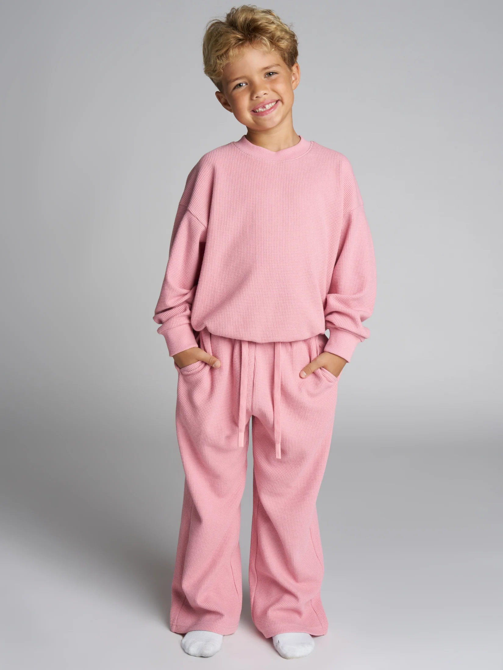 Waffle Kids Lounge Long Sleeve - Pre Order