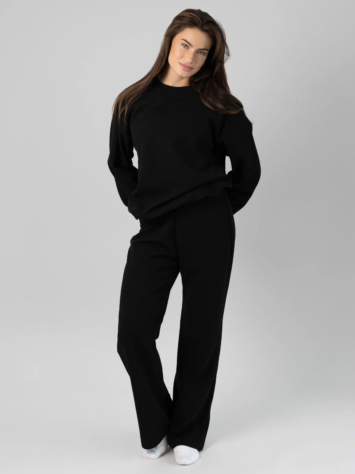 Waffle Lounge Long Sleeve - Pre-Order 40 Waffle Lounge Long Sleeve - Pre-Order